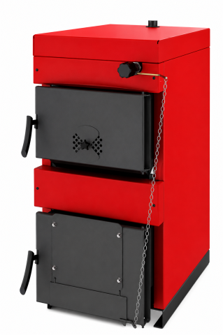 Cazane pe lemne - Centrala pe lemn / combustibil solid cu ardere clasica Burnit model NWB MAX V 3 35 kw
