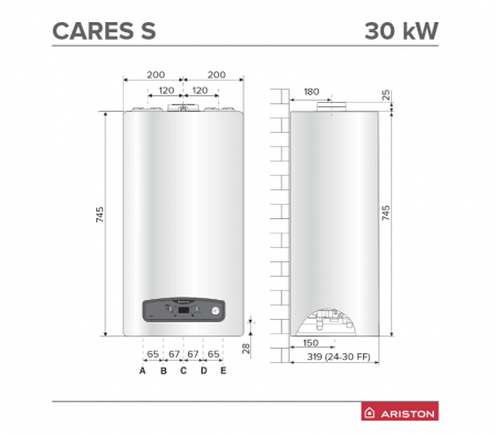 Centrala termica Ariston, model Cares S 30 - 30 kw [2]
