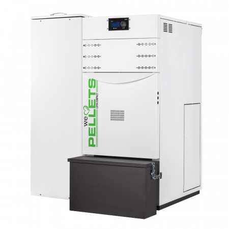Cazane pe combustibil solid - Centrala termica automata pe peleti, 25 kW, Fornello Lidya Compact Prestige