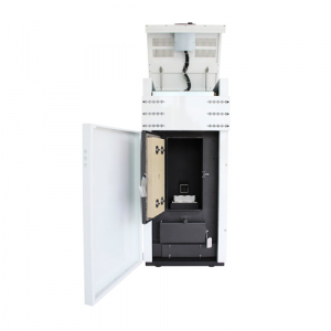 Cazan pe peleti Fornello model Lidya Compact 25 kw, pompa electronica Grundfos, vas expansiune manometru, aerisitor, telecomanda [3]