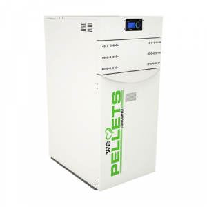Cazan pe peleti Fornello model Lidya Compact 25 kw, pompa electronica Grundfos, vas expansiune manometru, aerisitor, telecomanda [1]