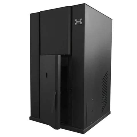 Cazane pe peleti - Centrala termica cu peleti KOPH PM 40 kW, 250 mp, buncar peleti 100 kg, diametru cos fum ⌀100 mm, pompa recirculare si vas expansiune incorporate, Negru