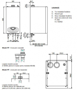 Centrala Termica in condensare Ariston Genus Premium EVO HP 150 - 150 KW [2]