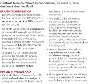 Centrala Termica in condensare Ariston Genus Premium EVO HP 100 - 100 KW [5]