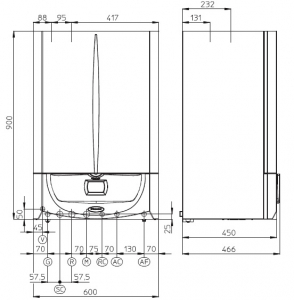 Centrala termica Immergas, model Victrix Zeus Superior 25 - 25 kw cu boiler incorporat 54 litri [3]