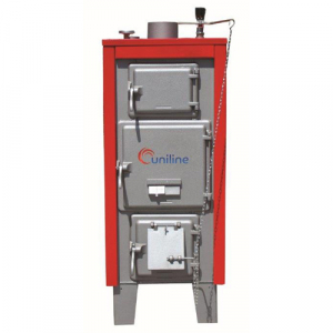 Cazane, seminee si arzatoare - Centrala termica pe lemne 43 Kw Uniline S-43
