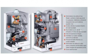 Pachet centrala termica in condensare Viessmann Vitodens 100-W 26 Kw + Boiler monovalent Reflex 120 litri [5]