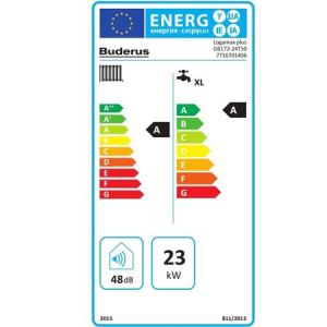 Centrala termica murala cu condensare, 24 kW, cu boiler de 48 litri, Logamax plus GB172-24T50 [1]
