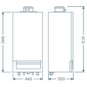 Centrala termica murala cu condensare Logamax plus GB172i-42 W H [2]