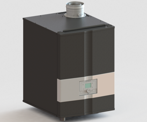 Centrale termice murale in condensare - Centrala termica murala in condensare Ecodense, model WT-SS 125 kw