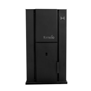 Cazane pe combustibil solid - Cazan pe peleti Fornello model Pellet King 35 kw cu buncar 80kg, telecomanda si aprindere automata