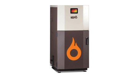 Cazane pe combustibil solid - Centrala termica pe peleti complet echipata 35 kW, Kepo 35 CM