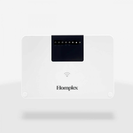 Centru comanda 5 zone, wireless alimentat 230V, Homplex CC210 RF [1]