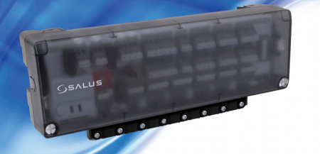 Echipamente de incalzire si producere ACM - Centru de comandă cu cleme rapide, pentru 5 zone, cu modul de control integrat, Salus CB500