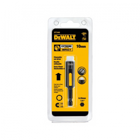 Scule si dispozitive de lucru - Adaptor hexagonal pentru biti 75x10mm Dewalt - DT7440
