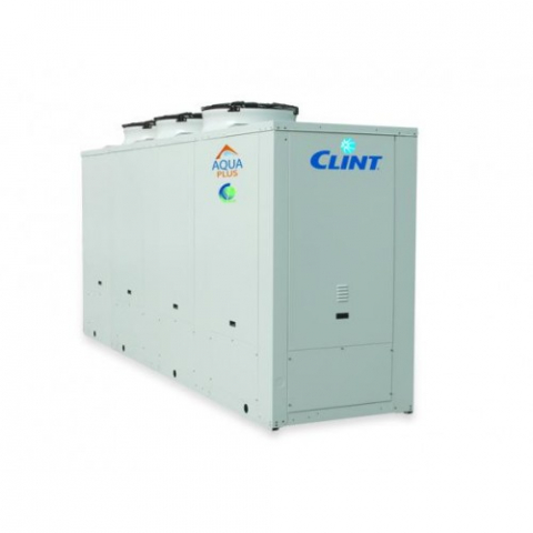 Chillere - Chiller pentru racirea apei Clint seria Aqua Plus model CHA/K 604-P - 177,8 kw (ventilator EC si modul hidraulic cu pompa)