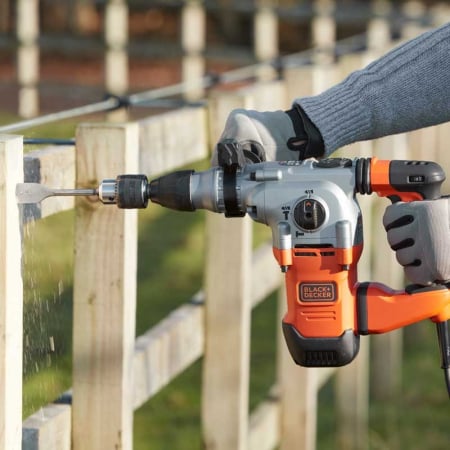 Ciocan Rotopercutor SDS Plus Black+Decker BEHS03K 1250W 3.7J [10]