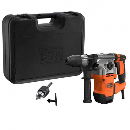 Scule si echipamente pentru constructii - Ciocan Rotopercutor SDS Plus Black+Decker BEHS03K 1250W 3.7J