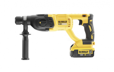 Ciocan rotopercutor DeWalt cu motor fără perii SDS-Plus de 18V XR, 26 mm - 1 X 4Ah [2]