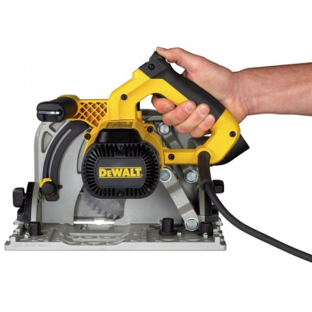 Circular de mana DeWALT DWS520KTR cu sina ghidaj inclusa 1300W 165mm 4000rpm [1]