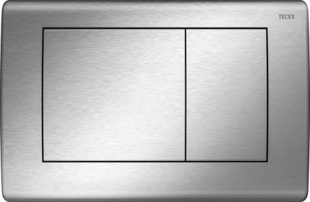 Obiecte sanitare - Clapeta WC TECEPlanus otel inox, 2 trepte, otel inox mat