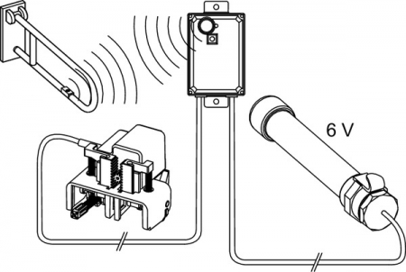 Unitate electronica de comanda wireless, WC TECEPLanus otel inox, 6V [2]