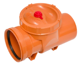 Tevi, fitinguri, robineti si accesorii - CLAPETA ANTIRETUR D.315 CU INCHIZATOR - VALROM GAMA KompactKIT