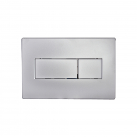 Obiecte sanitare - Clapeta de actionare, 245 mm x 160 mm, actionare dubla, cromat mat, Styron