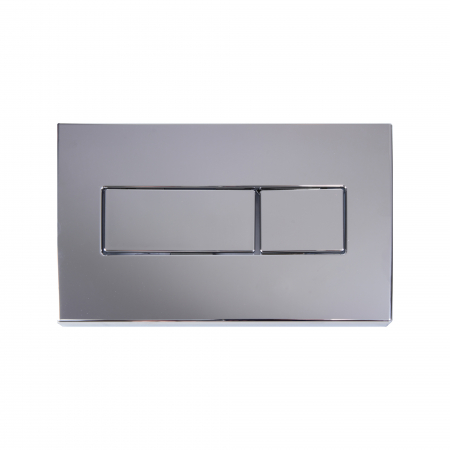 Obiecte sanitare - Clapeta de actionare, 245 mm x 160 mm, actionare dubla, cromat lucios, Styron