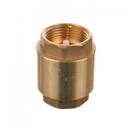 Tevi, fitinguri, robineti si accesorii - Valva retinere, 3/4", cu arc cu ventil din polymer