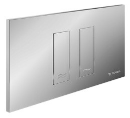 Obiecte sanitare - Clapetă de acţionare WC SCHELL Tower cromat lucios