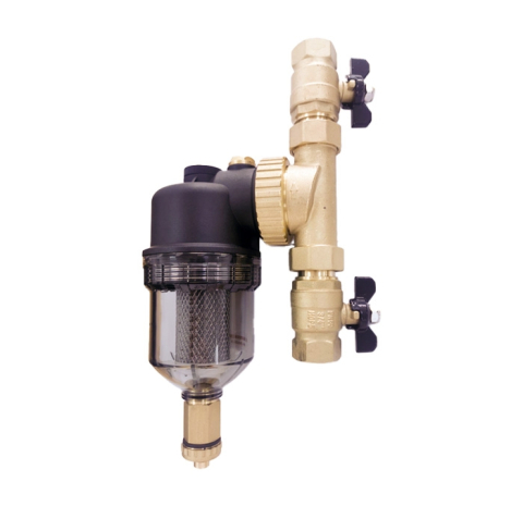 Filtru antimagnetita transparent Cleanex Mag Ultra View 3/4 (22mm) pentru instalatia termica [3]