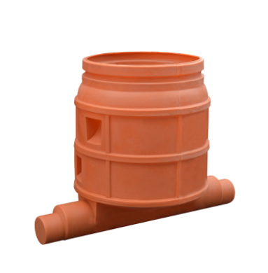 Instalatii de apa si canalizare - Camin inspectie pe Valrom VALPlast D. 800 180grd 1IN/1OUT 200/160 H1,0m