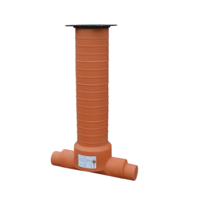 CAMINE INSPECTIE - CAMIN RACORD/INSPECTIE COMPL.ECHIP. DN315 1 INTRARE, 1 IESIRE D.200/160 H1600 CAPAC COMP.B125 - VALROM GAMA KompactKIT