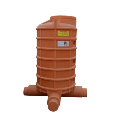 Tevi, fitinguri, robineti si accesorii - CAMIN VIZITARE TRIPLUSTRAT 90° 3IN, 1 IESIRE D.315/250 H=3230 - VALROM GAMA KompactKIT