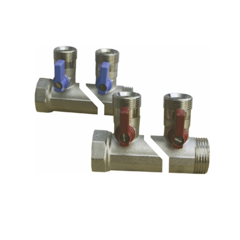 Incalzire - Colector D. 1'' cu 3 circuite eurocon si robinete