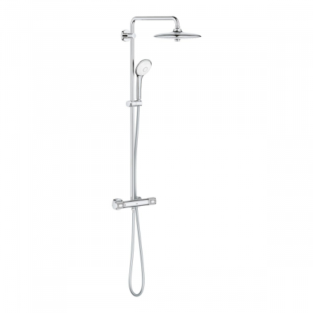 Baterii monocomanda - Coloana cabina dus montare pe peretecrom 3 tipuri de jetmodel 2022 gama profesionala progrip Grohe Euphoria 260