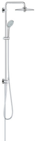 Baterii monocomanda - Sistem de dus 9.5 l/min 3 functii diverter suport ajustabil si furtun inclus crom Grohe Euphoria 260
