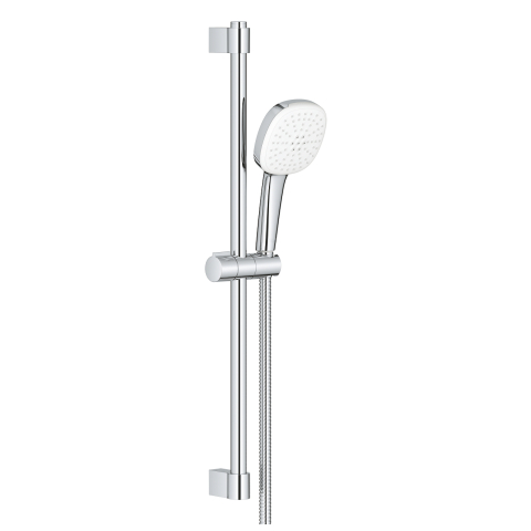 Sisteme de dus - Coloana de dus Grohe Tempesta Cube 110 bara ajustabila 600 mm, para de dus, 2 jeturi, crom