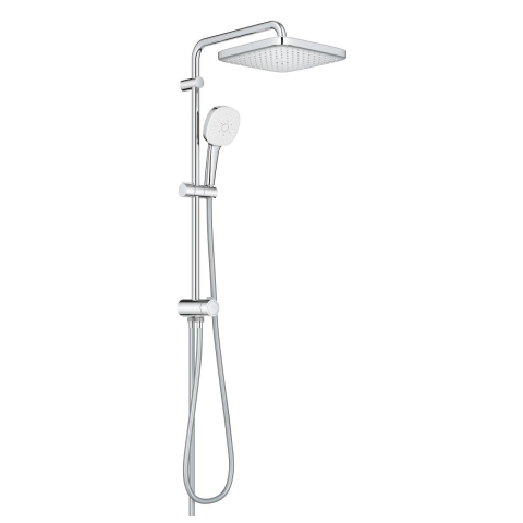 Coloana de dus Grohe Tempesta Cube 250 bara dus 390 mm, dus fix, para de dus, diverter, crom [1]
