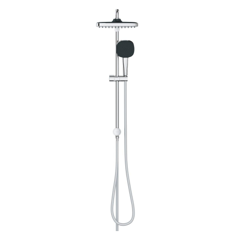 Coloana de dus Grohe Vitalio Comfort 250 dus flec cu divertor, 2 jeturi, crom [2]