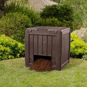 Compostor cu baza, maro, 340 litri, Curver [4]