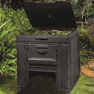 Casa si gradina - Compostor negru, 470 L, Keter Eco