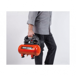 Compresor fara ulei Black+Decker 6L, 0.5Hp, 0.5Kw, 8 bar - BD 55/6 [2]