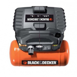 Compresor fara ulei Black+Decker 6L, 0.5Hp, 0.5Kw, 8 bar - BD 55/6 [1]