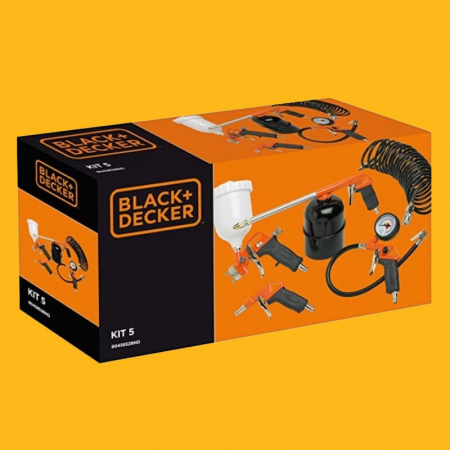 Kit Compresor Black+Decker 9045852BND 5 Accesorii [1]