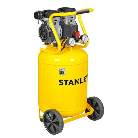 Scule si dispozitive de lucru - Compresor Stanley SXCMS1350VE Silent 50 L 1.3 CP / 1000W 8Bar 150L/min 59dB
