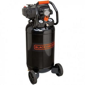 Compresoare de aer - Compresor vertical fara ulei 50L Black+Decker 2 Hp/2 kW 10 bar - BD 227/50V-NK