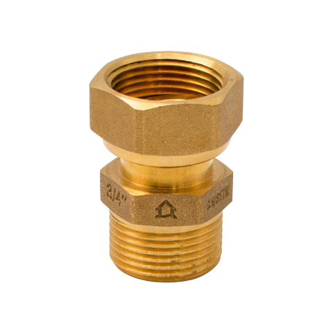 Instalatii de apa si canalizare - Conector cu semiolandez alama CW617N Everpro 3/4 MF