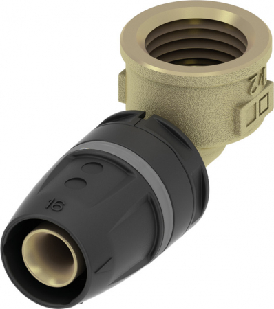 Tevi si fitinguri TECElogo - Cot TECElogo-Push din PPSU/alama standard Ø 20 x 3/4" FI